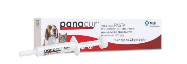 Panacur 187,5 Mg/G Pasta Per Uso Orale Cani E Gatti 4,8 G - Immagine 3