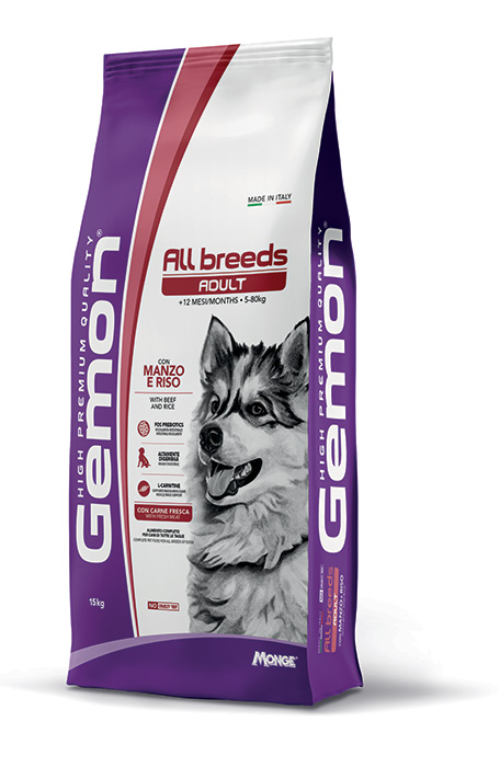 GEMON AB AD MANZO E RISO 15KG