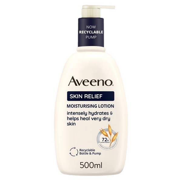 Aveeno Skin Relief Crema Corpo Per Pelle Secca Con Mentolo E Avena 200 Ml - Immagine 3
