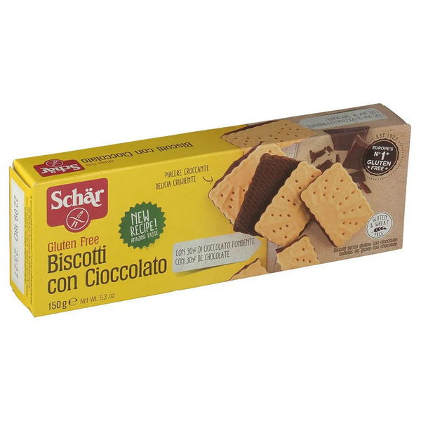 Schar Biscotti Cioccolato Senza Glutine 150G - Immagine 7