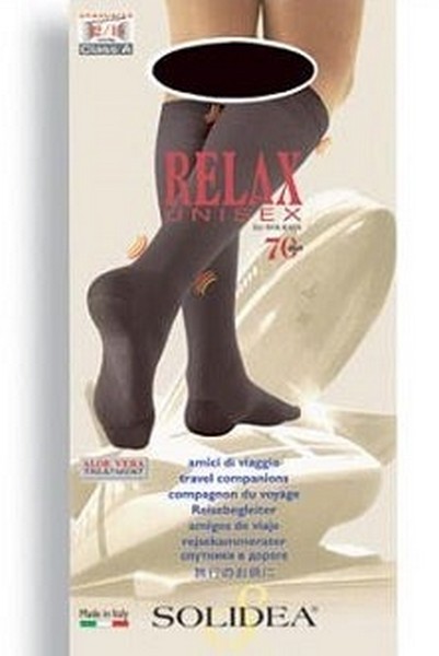 Relax 70 Gambaletto Unisex Nero Taglia 2-M