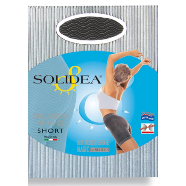 Solidea Silver Wave Short Pantaloncino Micromassage Nero L