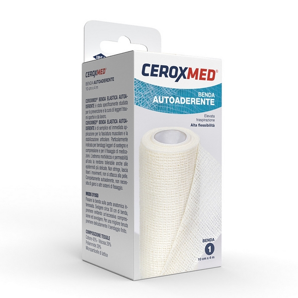 Ceroxmed Benda Autoaderente 10cm X 4m