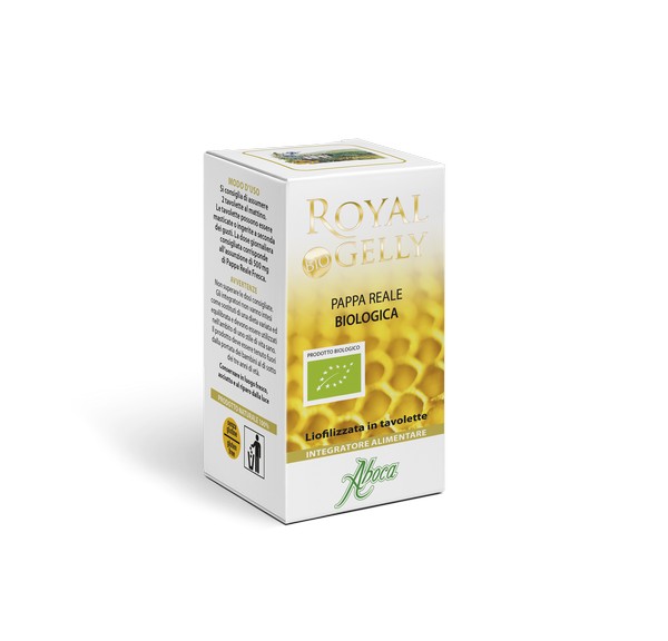 Aboca Royal Gelly Bio Integratore Alimentare Pappa Reale Liofilizzata 40 Tavolette - Aboca - Immagine 7