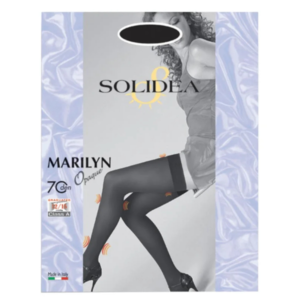 Calza Autoreggente Di Compressione Solidea Marilyn 70