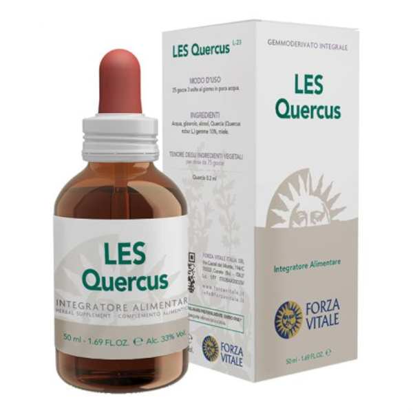 Les Quercus Integratore Alimentare 50ml Gocce