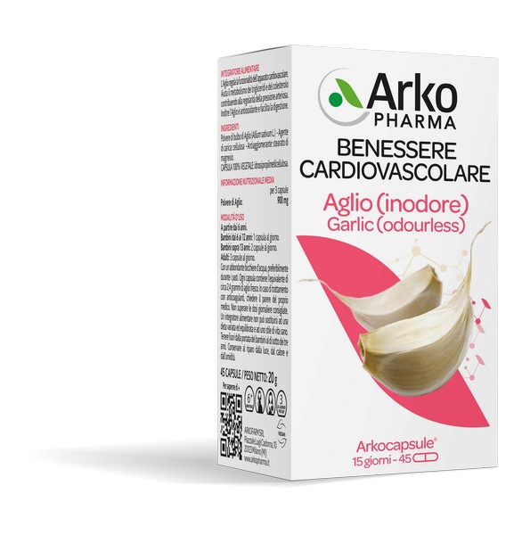 Arkopharma Arko Capsule Aglio Inodore 45 Capsule - Immagine 5