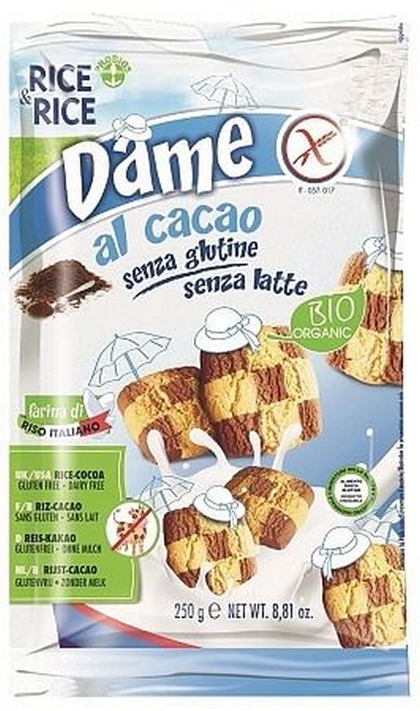 RICE&RICE BISC DAME AL CACAO 250 - Immagine 3