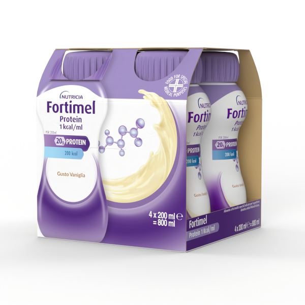 Fortimel Nutricia Gusto Vaniglia Integratore Ricostituente 4X200ml - Immagine 6