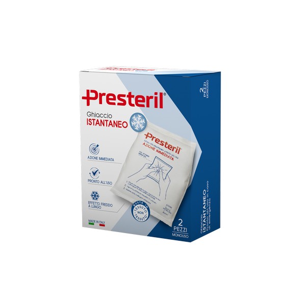 PRESTERIL Ghiaccio Istantaneo - 2 Pezzi