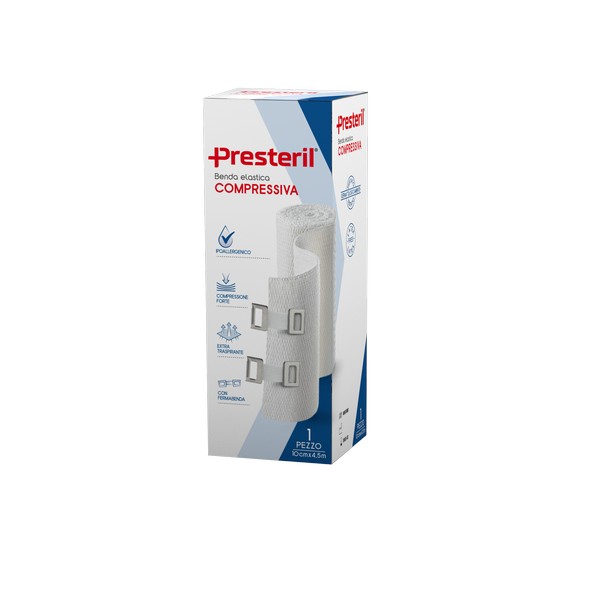 Benda Elastica Medipresteril Compressione Forte 10x450cm