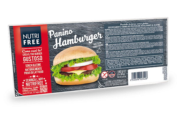 Nt Food Nutrifree Panino Hamburger180g - Immagine 4