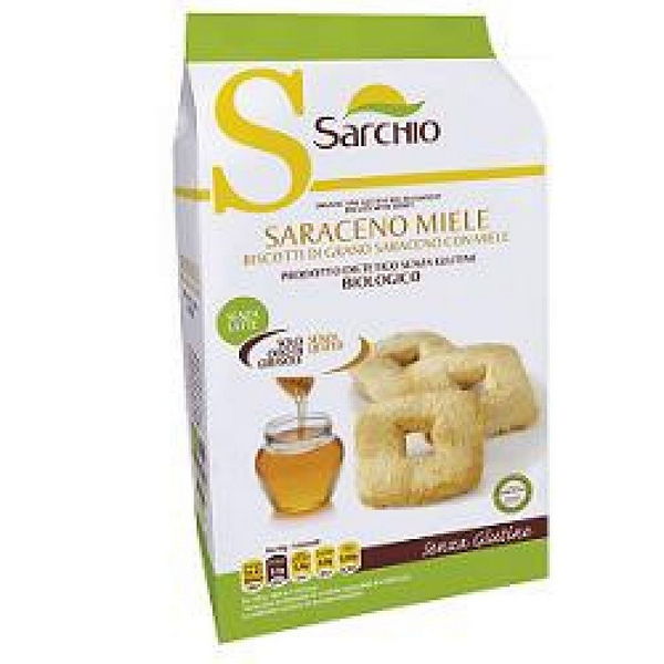 Sarchio Biscotti Saraceno Miele Senza Lievito 200 G G - Immagine 3