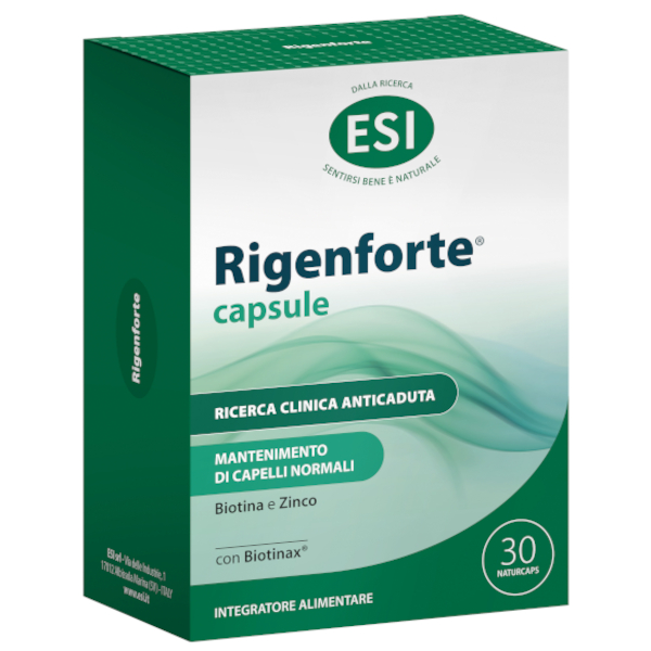 Esi Rigenforte 30 Naturcaps - Integratore Per Il Benessere Dei Capelli - Immagine 5
