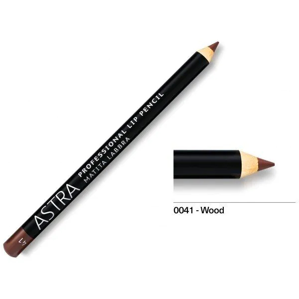 ASTRA Professional lip pencil - Matita Contorno Labbra N. 41 Mogano - Immagine 5