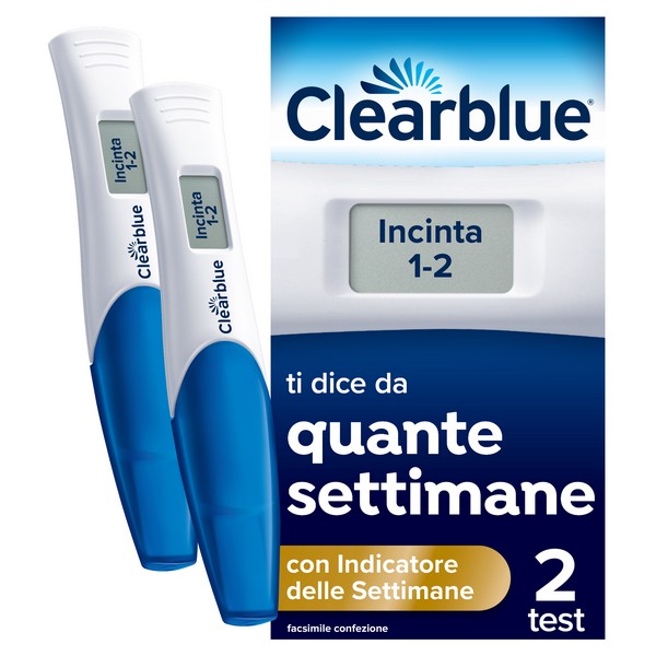 Procter & Gamble Srl Clearblue Digital Test Di Gravidanza Con Indicatore Delle Settimane 2 Pezzi - Immagine 8