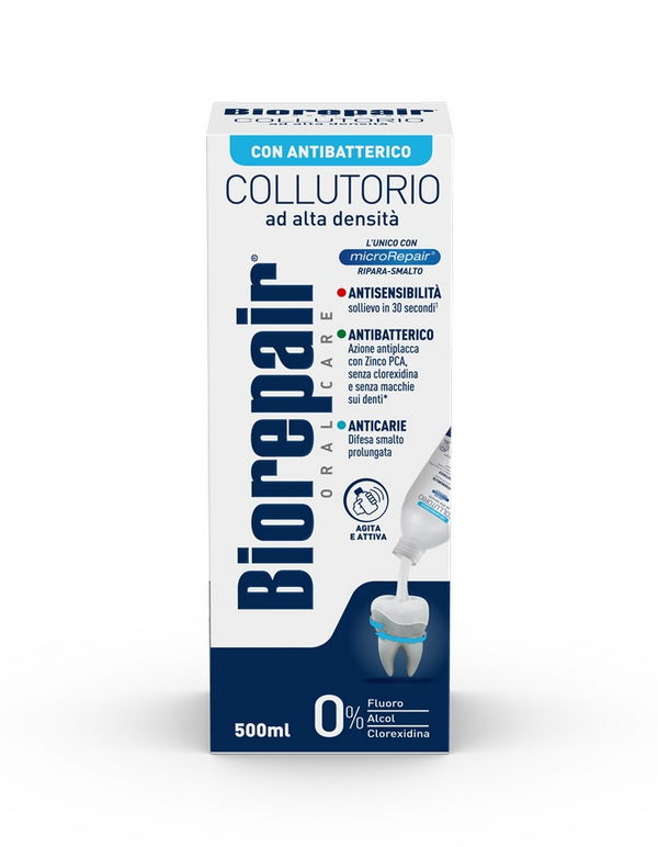 Biorepair Collutorio 3In1 Denti Sensibili Triplice Azione 500 Ml - Immagine 5