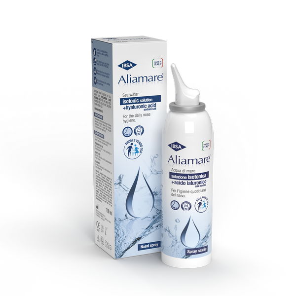 Ibsa Farmaceutici Aliamare Spray Soluzione Isotonica Igiene Di Naso E Orecchie 100 Ml - Immagine 4
