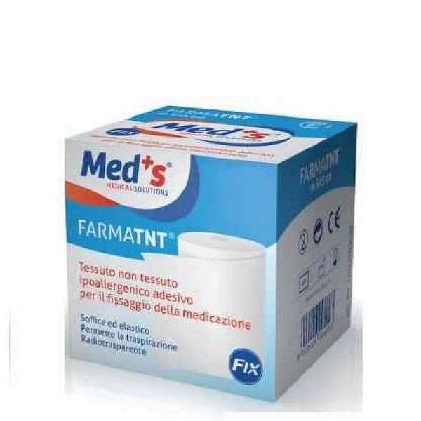 Meds Med’s Farmatnt Cerotto In Tessuto Non Ipoallergenico Adesivo Per Fissaggio 1 Pz - Immagine 5