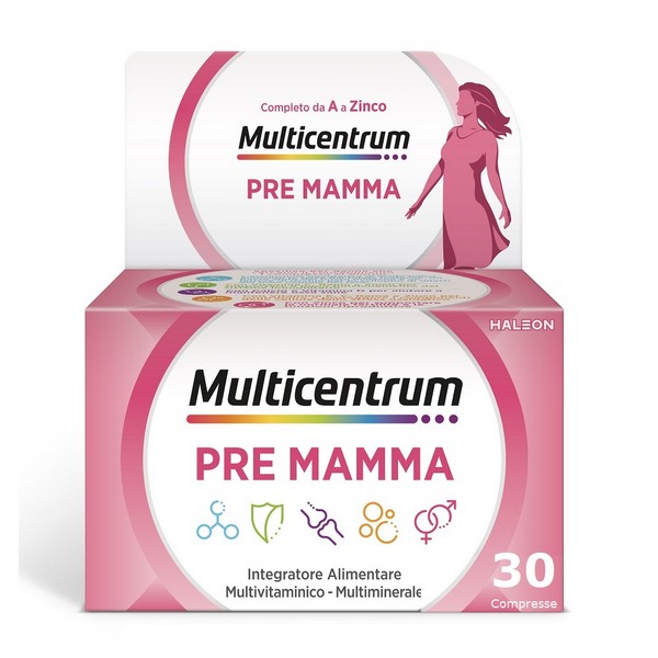 MULTICENTRUM PRE MAMMA 30CPR - Immagine 10