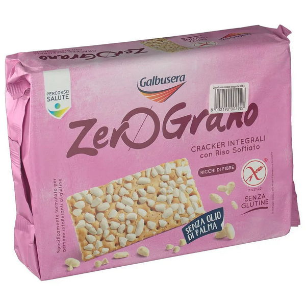 Galbusera Grano Zero Cracker Integrali Senza Glutine 360 G - Immagine 5