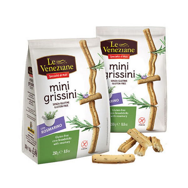 Molino Di Ferro Le Veneziane Mini Grissini Rosmarino Snack Senza Glutine 250 G - Immagine 8