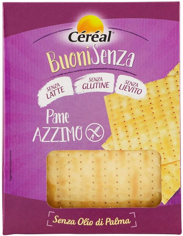 Céréal Pane Azzimo Cereal Buoni Senza Glutine, Senza Lievito - Immagine 4