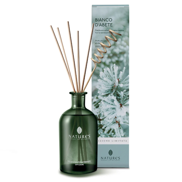 Bios Line Bianco Diffusore Ambiente Nature's D'abete, Con Bastoncini - Immagine 5
