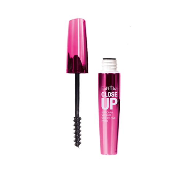 Euphidra Nero Mascara Close Up One By One Volumizzante 12Ml - Immagine 3