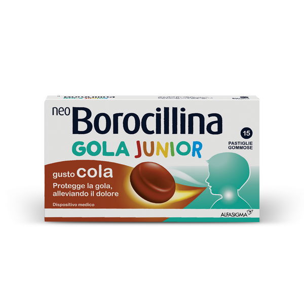 Alfasigma Spa Neoborocillina Gola J 15Past. - Immagine 3