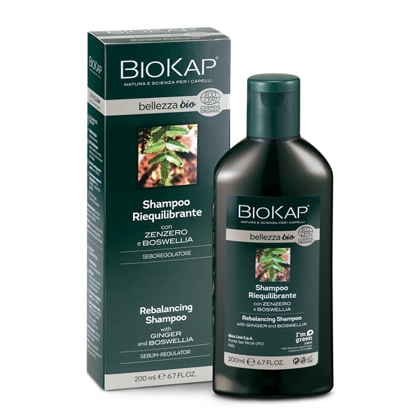 Biokap Bellezza Bio Shampoo Riequilibrante con Zenzero e Boswellia 200ml - Biokap - Immagine 6