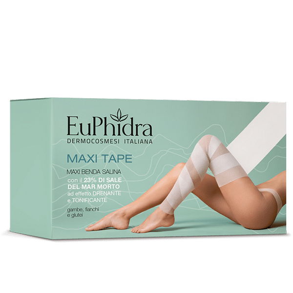 Euphidra Maxi Tape Benda Salina Gambe Fianchi E Glutei 1 Maxi Benda Monouso - Immagine 7