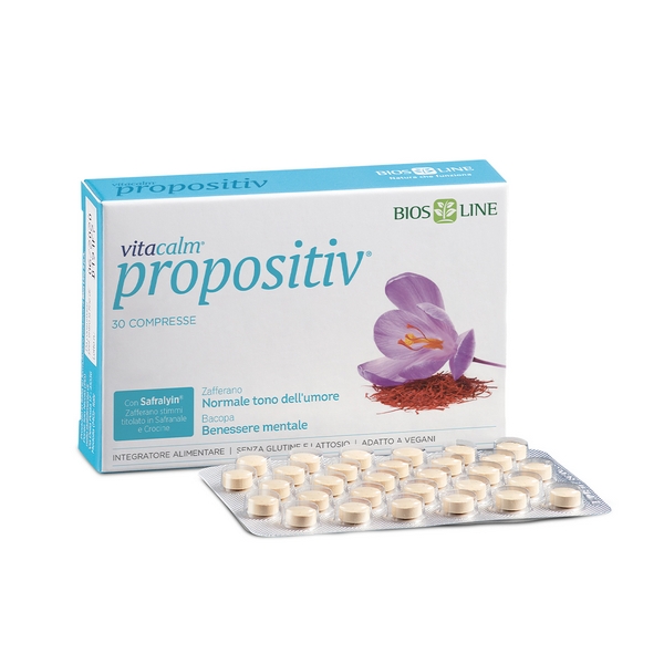 Vitacalm Bios Line Propositiv Integratore Per Umore E Stress 30 Compresse - Immagine 6