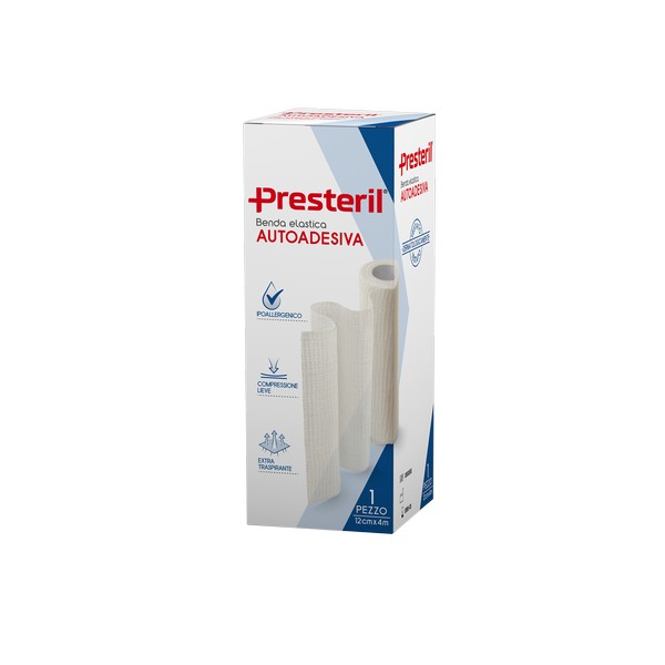 Medipresteril Benda Autoadesiva Per Bendaggi, 12Cm - Immagine 6