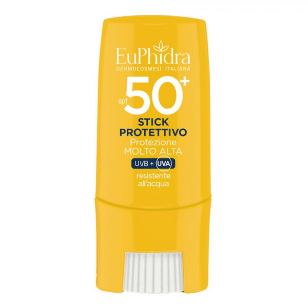 EUPHIDRA Crema Solare Viso 50+ SPF Stick Per Punti Sensibili Protezione Molto Alta 8 ml - Immagine 4