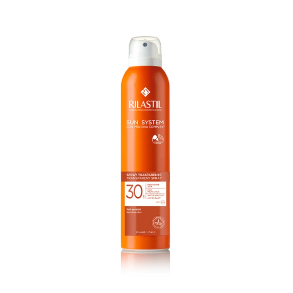 Ist.ganassini Spa Rilastil Sun System Spray Trasparente Spf30 - Protezione Solare Media Per Il Corpo - 200 Ml - Immagine 4
