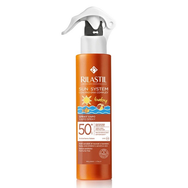 Ist.ganassini Spa Rilastil Sun System Spray Vapo Solare Bambini Spf50+ - Protezione Solare Molto Alta Per Bambini - 200 Ml - Immagine 7