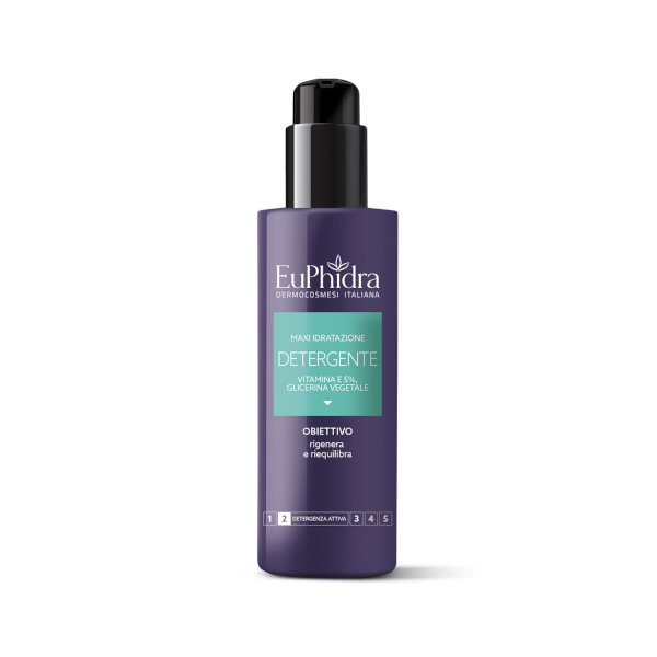 Euphidra Maxi Idratazione Detergente Con Vitamina E 200 Ml