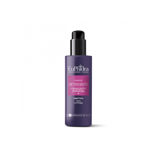 Euphidra Plump 3D Detergente Con 3 Ceramidi 200 Ml