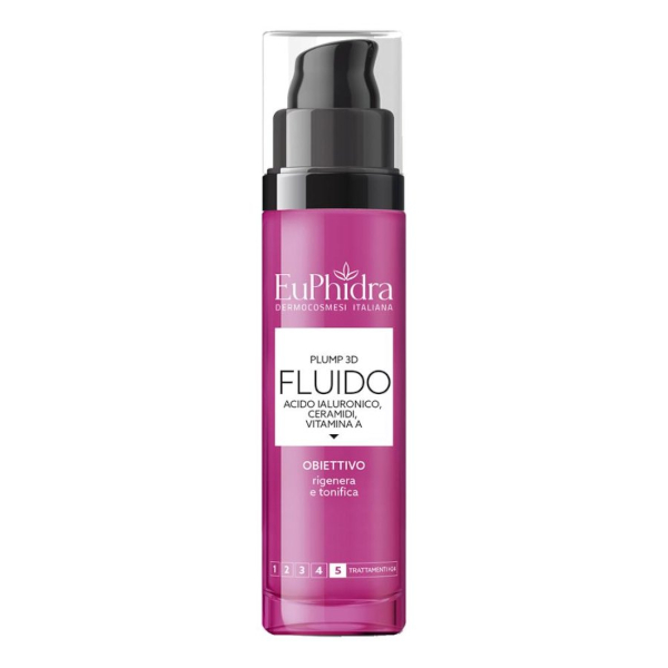 Euphidra Plump 3D Fluido Con Acido Ialuronico - Rigenera E Tonifica 50ml