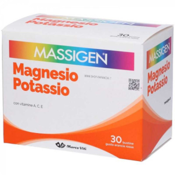 Massigen Magnesio E Potassio 30 Bustine Gusto Arancia Rossa - Integratore Per La Stanchezza - Promo - Immagine 10