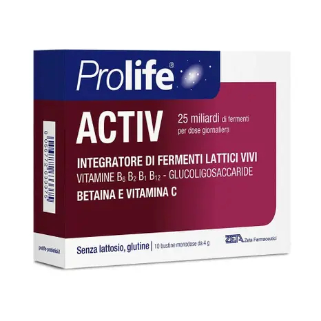 Prolife Activ + Integratore Di Probiotici E Prebiotico 10 Bustine - Immagine 8