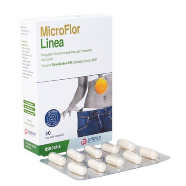 Cemon Microflor Linea 30 Capsule Vegetali - Integratore Di Probiotici - Immagine 8