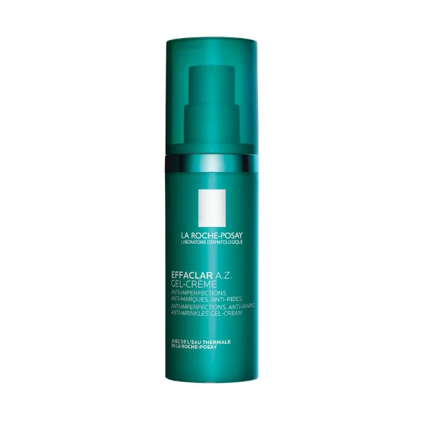 La Roche-Posay Effaclar Az Gel-Crema Con Acido Azelaico: Azione Anti-Imperfezioni, Anti-Segni E Anti-Rughe Per Pelle Adulta Mista, Grassa O A Tendenza Acneica 40Ml 40 Ml Crema La - Immagine 4