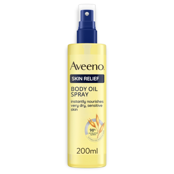 Aveeno Skin Relief Olio Corpo Spray Idratante Per Pelle Secca E Sensibile 200 Ml - Immagine 4