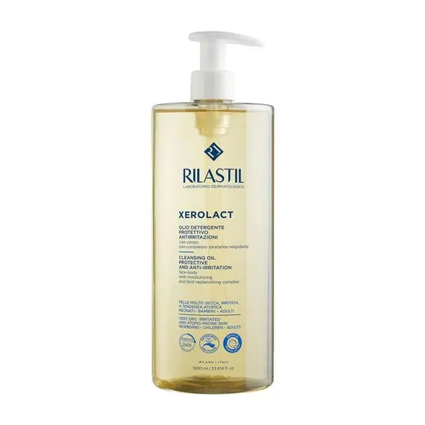 Rilastil Xerolact Olio doccia, 1000 ml - Immagine 6