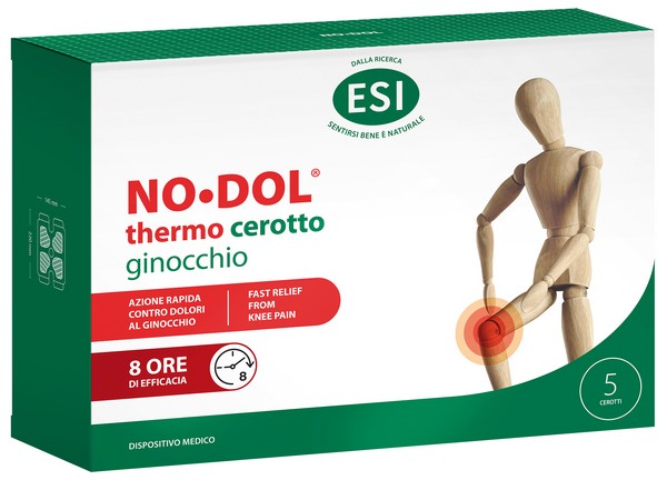 Esi Srl Carbone Cerotto Termico Esi No Dol Per Ginocchio, 5 Pezzi - Immagine 4