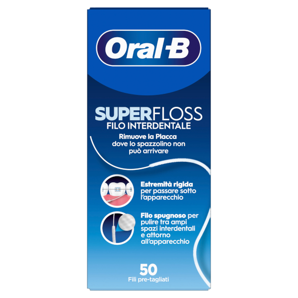 Oral-B Superfloss Filo Interdentale 1 Pz Interdentale - Immagine 11