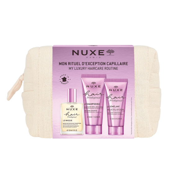 Nuxe Trousse Hair Prod Maschera Pre Shampoo + 1 Balsamo 30+50+30 Ml Set - Immagine 2