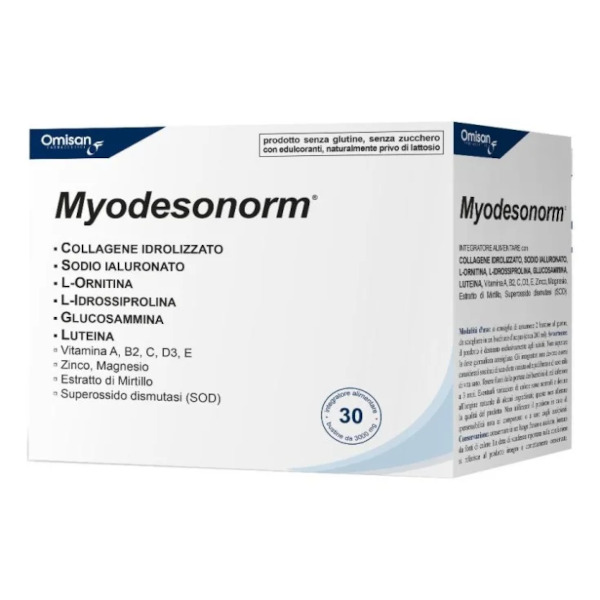 Omisan Myodesonorm Integratore Per Benessere Occhi E Vista 30 Bustine - Immagine 4